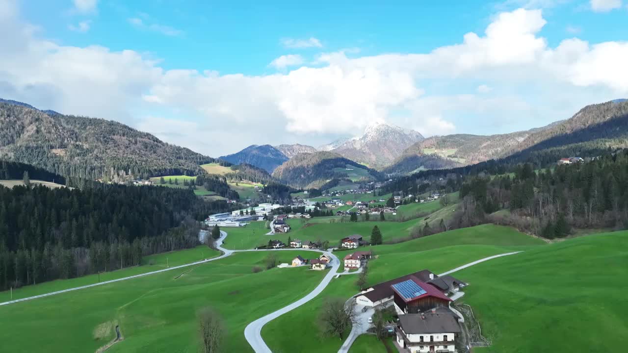 奥地利阿尔卑斯视频素材
