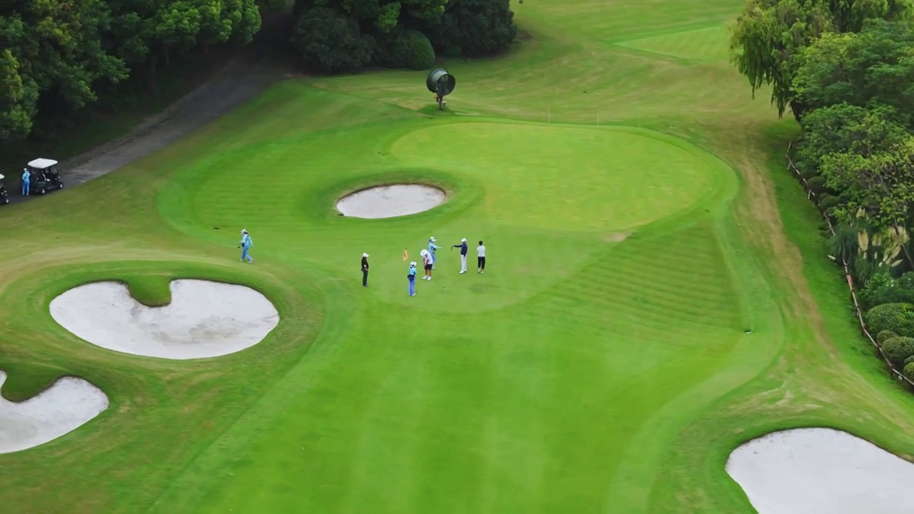 上海佘山国际高尔夫俱乐部球场视频下载