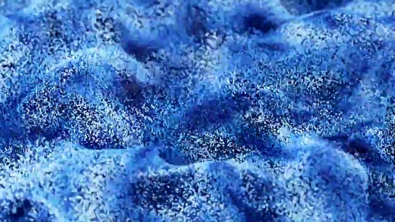 蓝色小方块粒子扰动视频下载