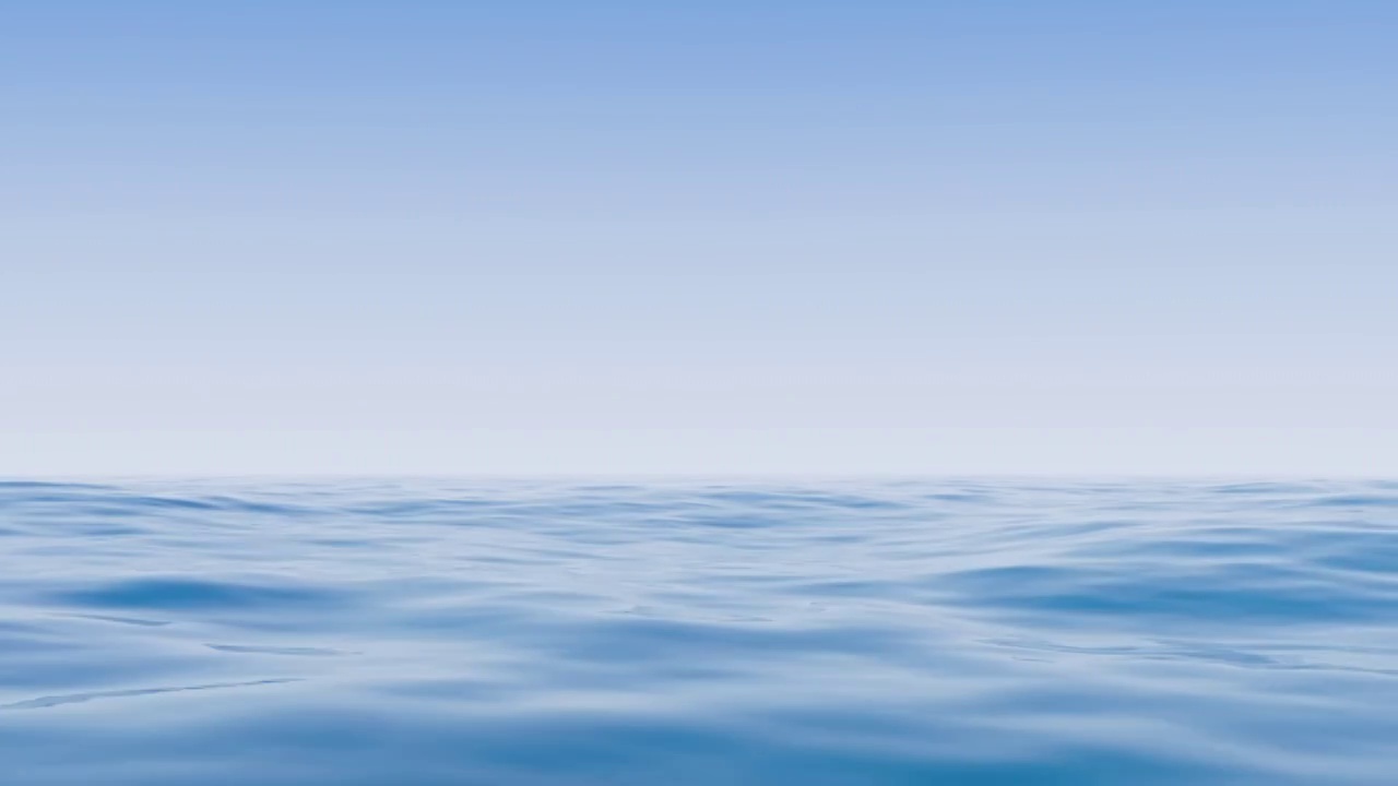 蓝色水面波纹背景3D渲染视频下载