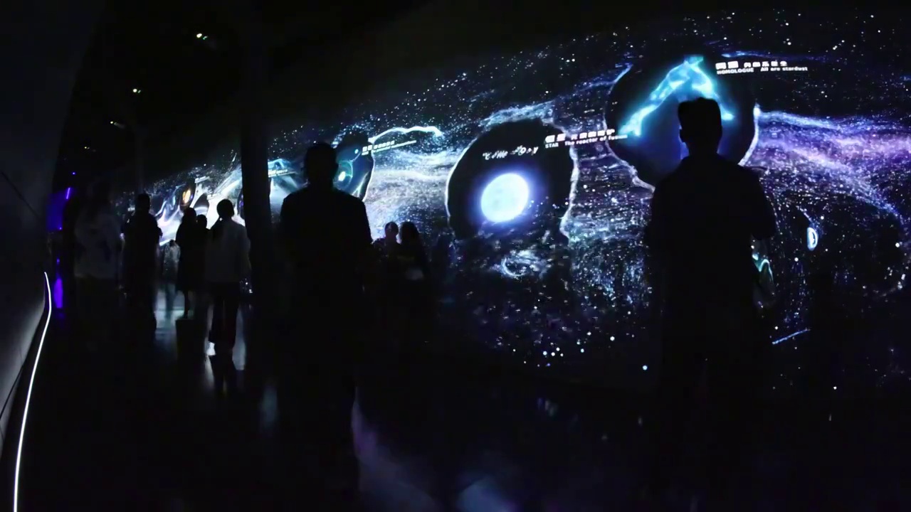 上海天文馆天文科普体验视频下载