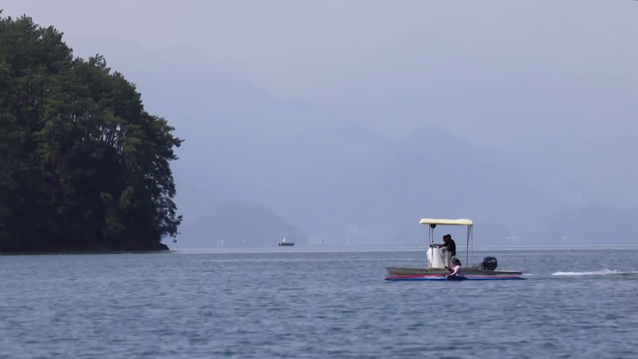 亚运会项目皮划艇备战训练视频素材