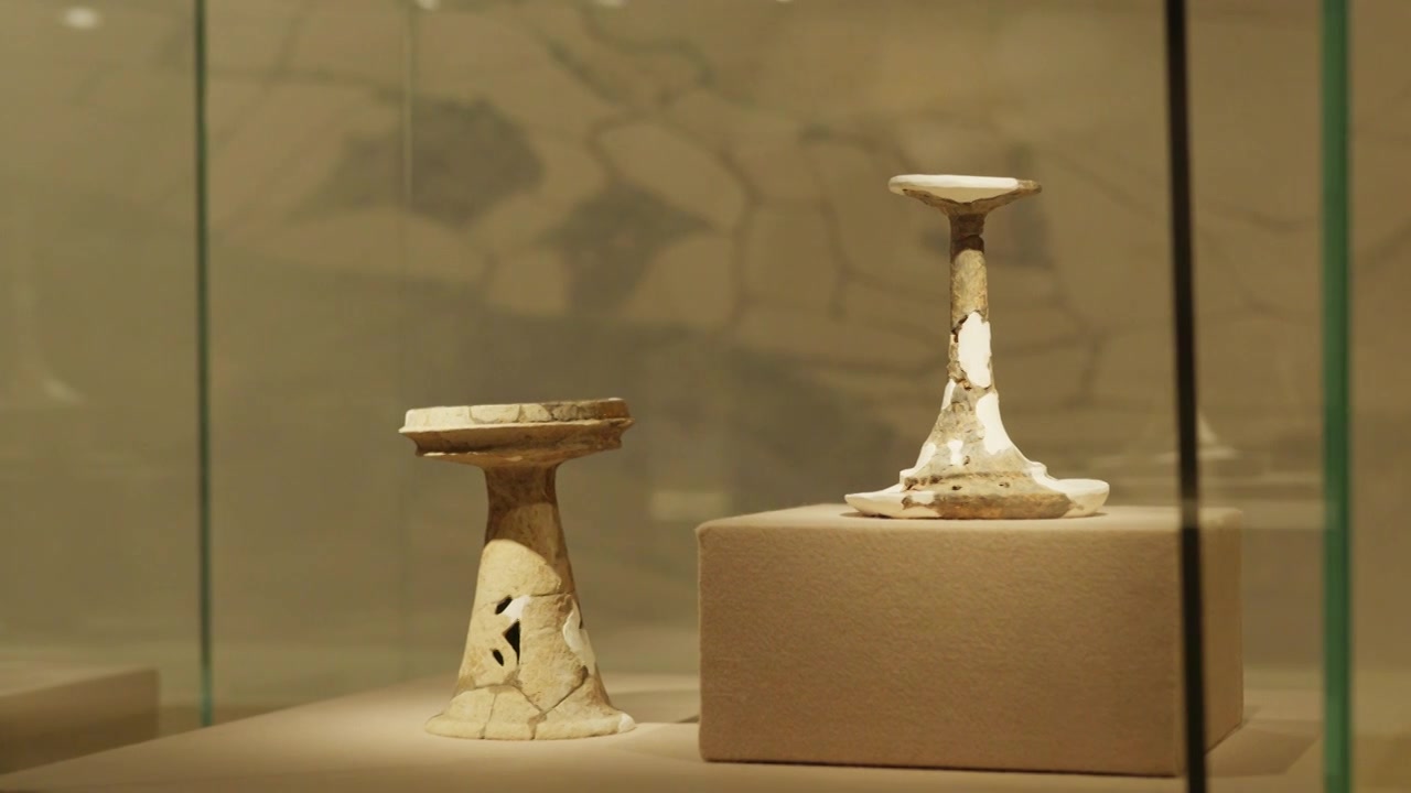 国家博物馆的文物视频素材