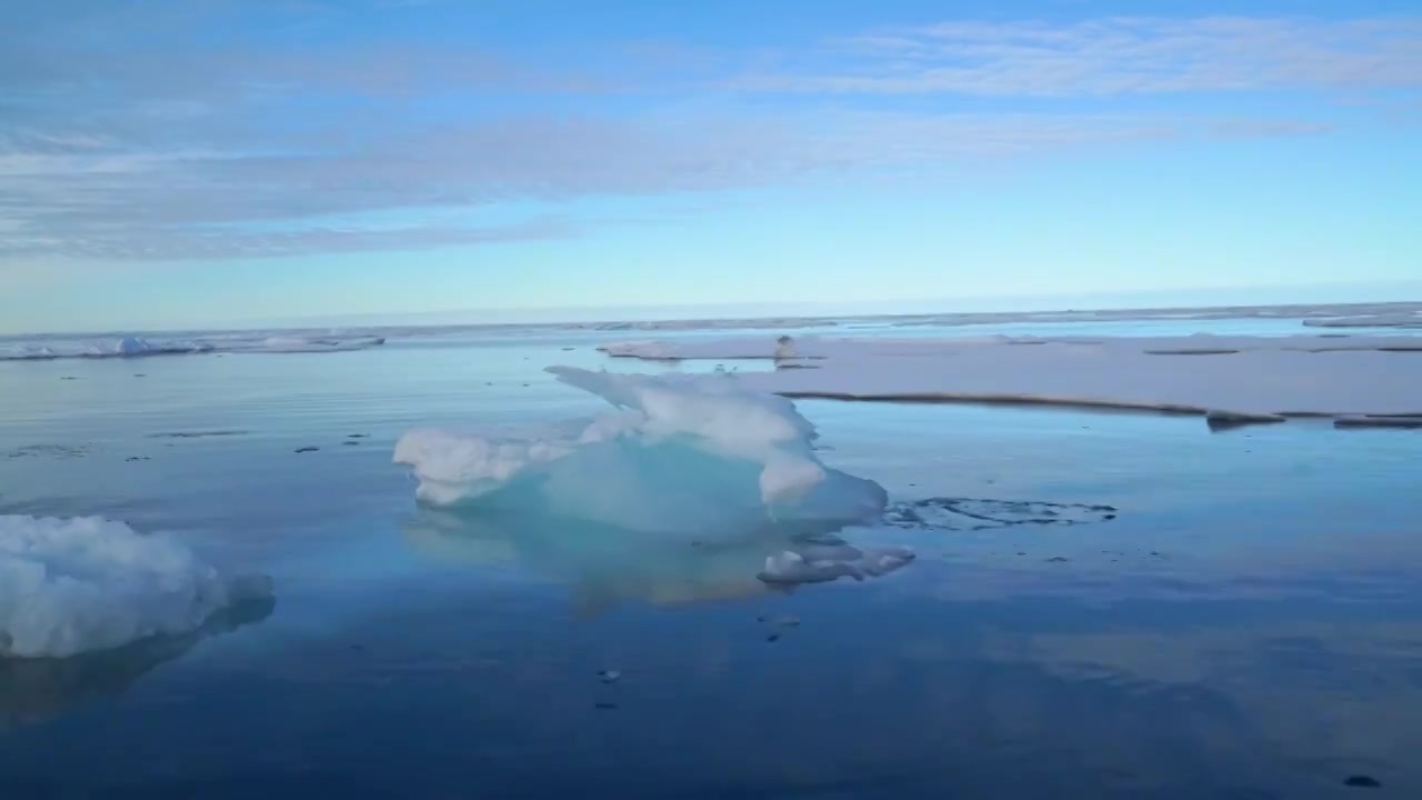 北冰洋风光视频素材