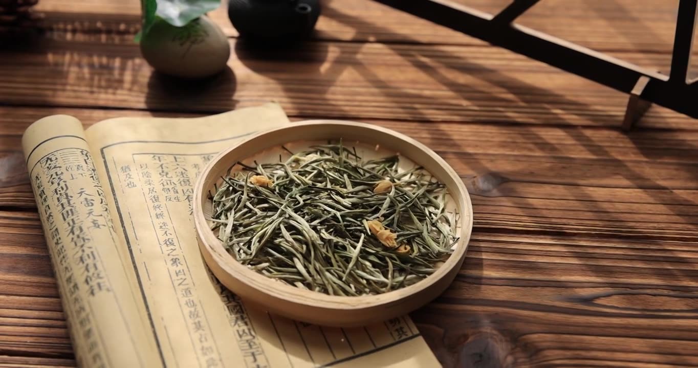 茉莉花茶展示 茶艺 茶文化视频下载