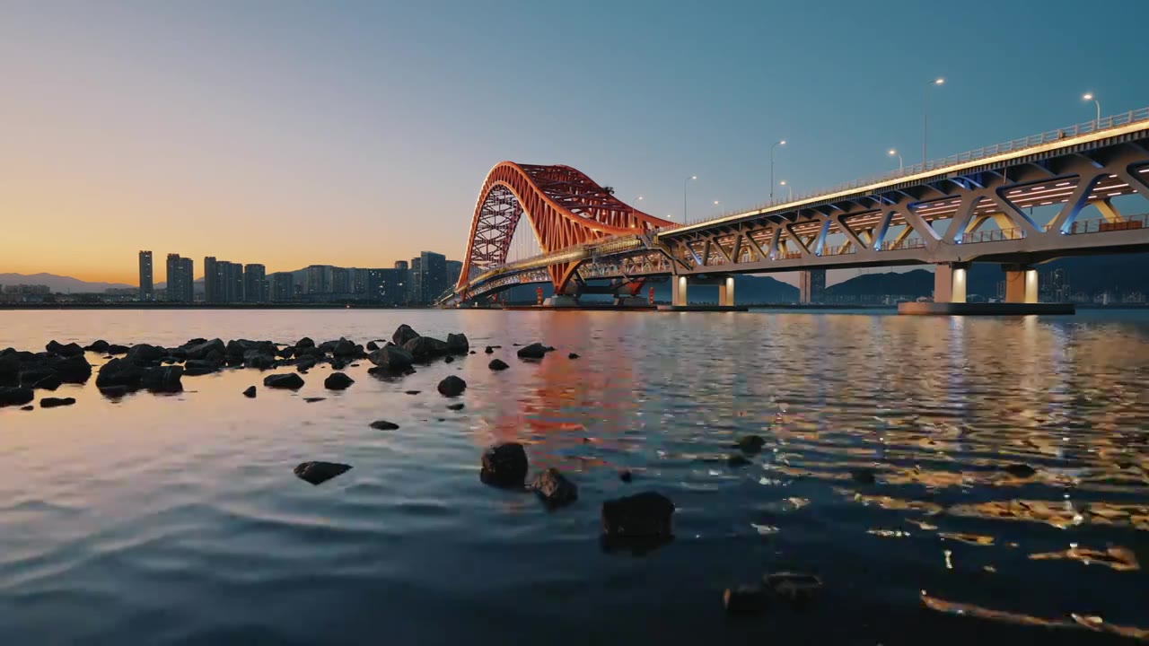 宁波北仑梅山红桥视频下载