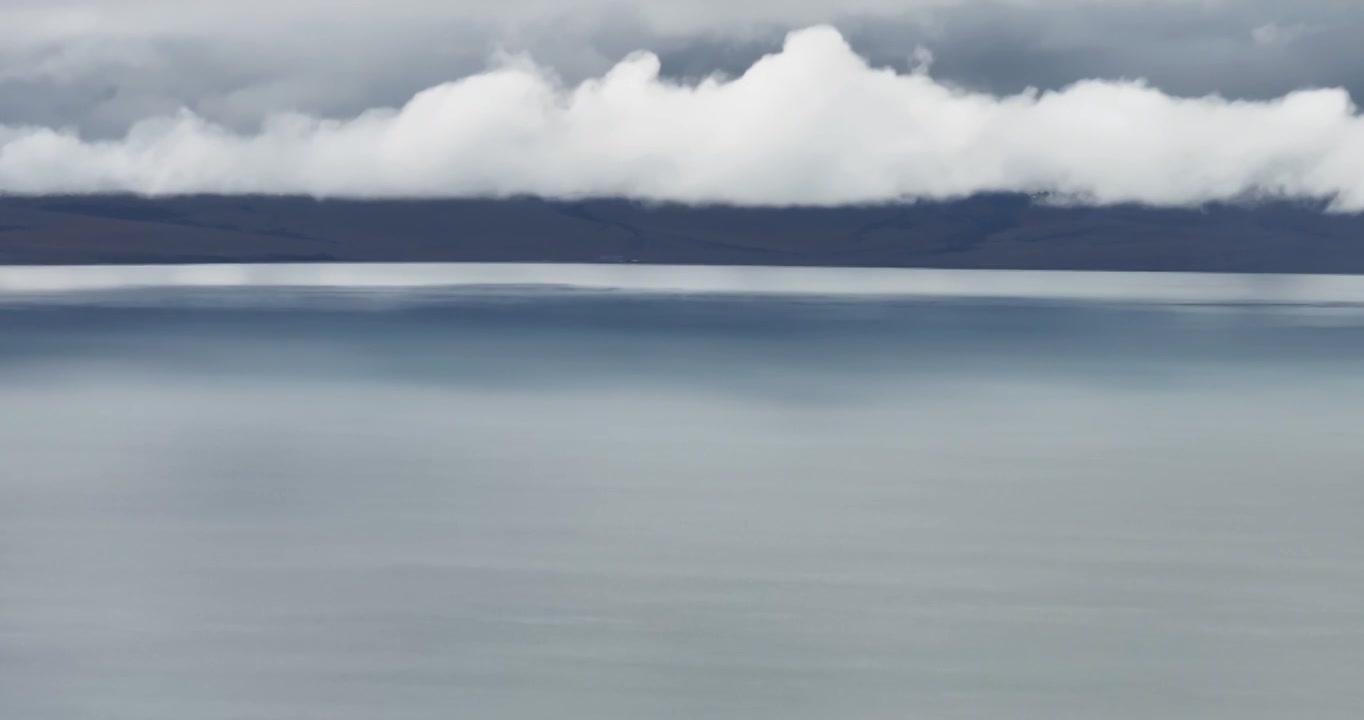 航拍西藏玛旁雍措湖泊风光视频下载