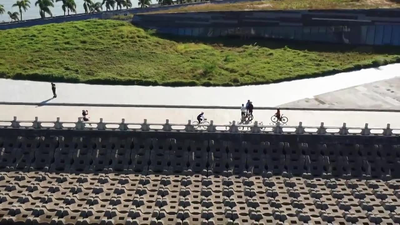 珠海海边公路骑行视频下载