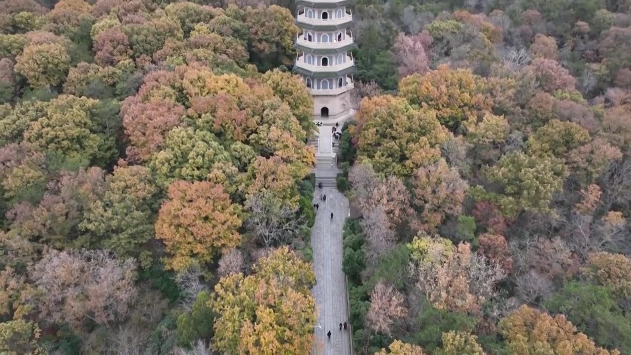 南京灵谷寺风景区视频下载