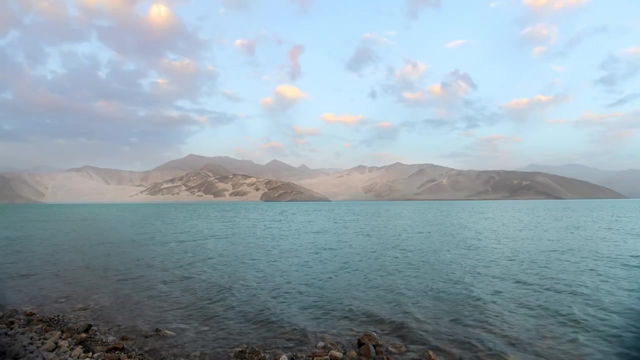 新疆克孜勒苏白沙山白沙湖延时视频 8K视频下载