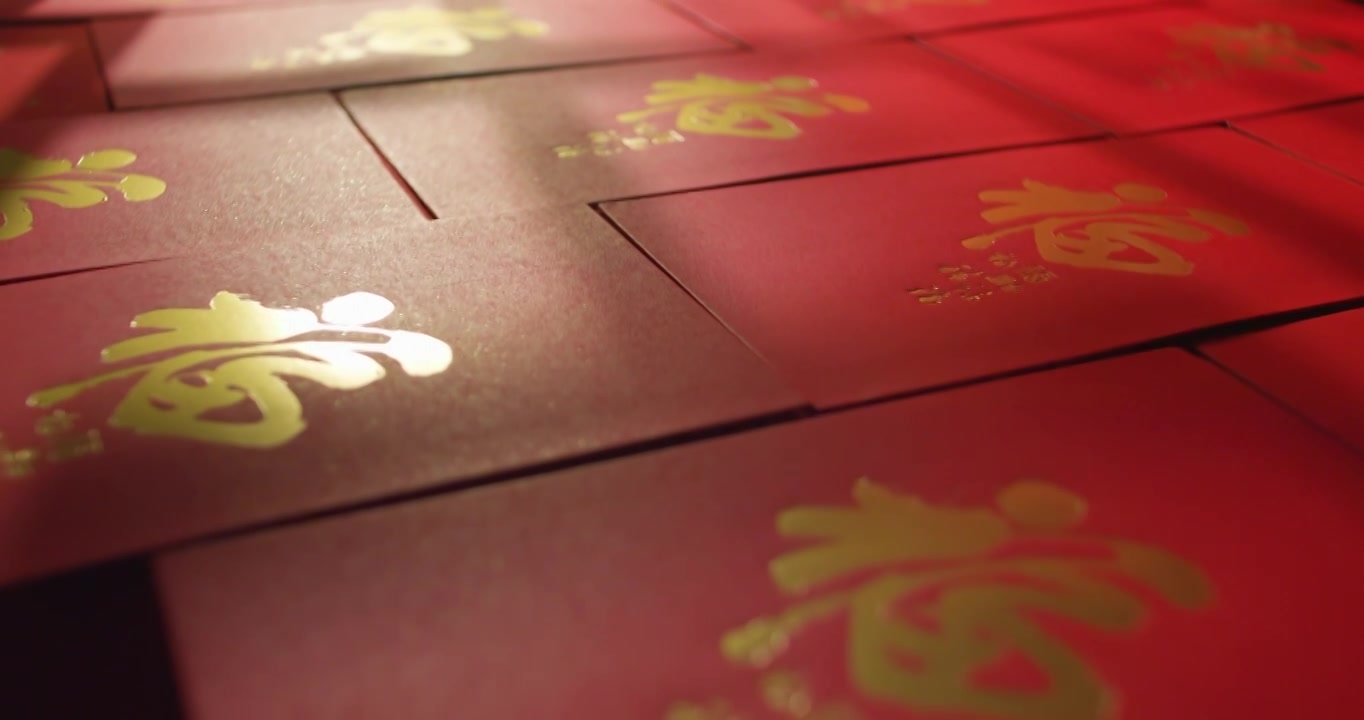 新年春节红包装饰品视频下载