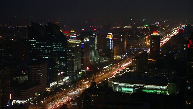 北京夜景摄影视频下载