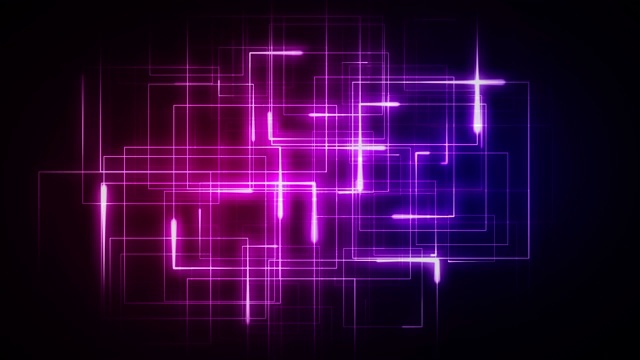 紫色和粉色渐变网格线条动画特效视频下载