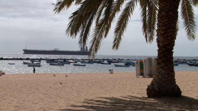 西班牙特内里费的海滩视频素材