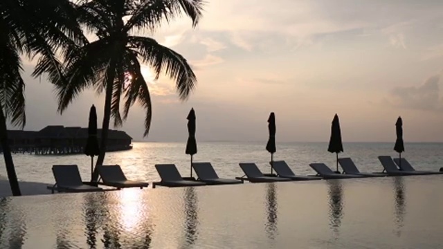 马尔代夫海景视频素材