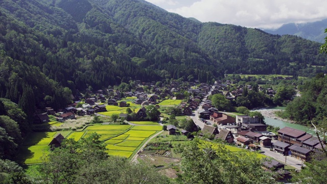 Shirakawa-go Village视频素材