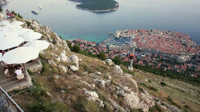 Walled City, Dubrovnik, Croatia视频素材