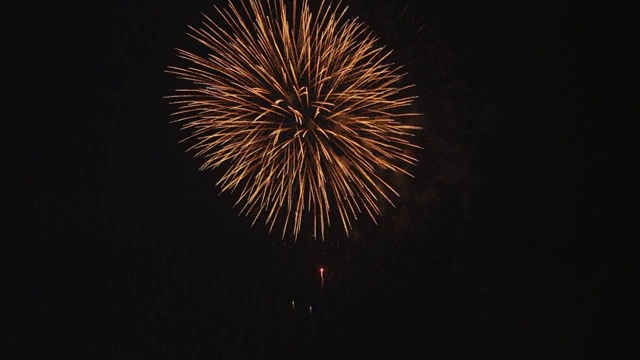 Nagaoka Fireworks Festival in Japan视频素材