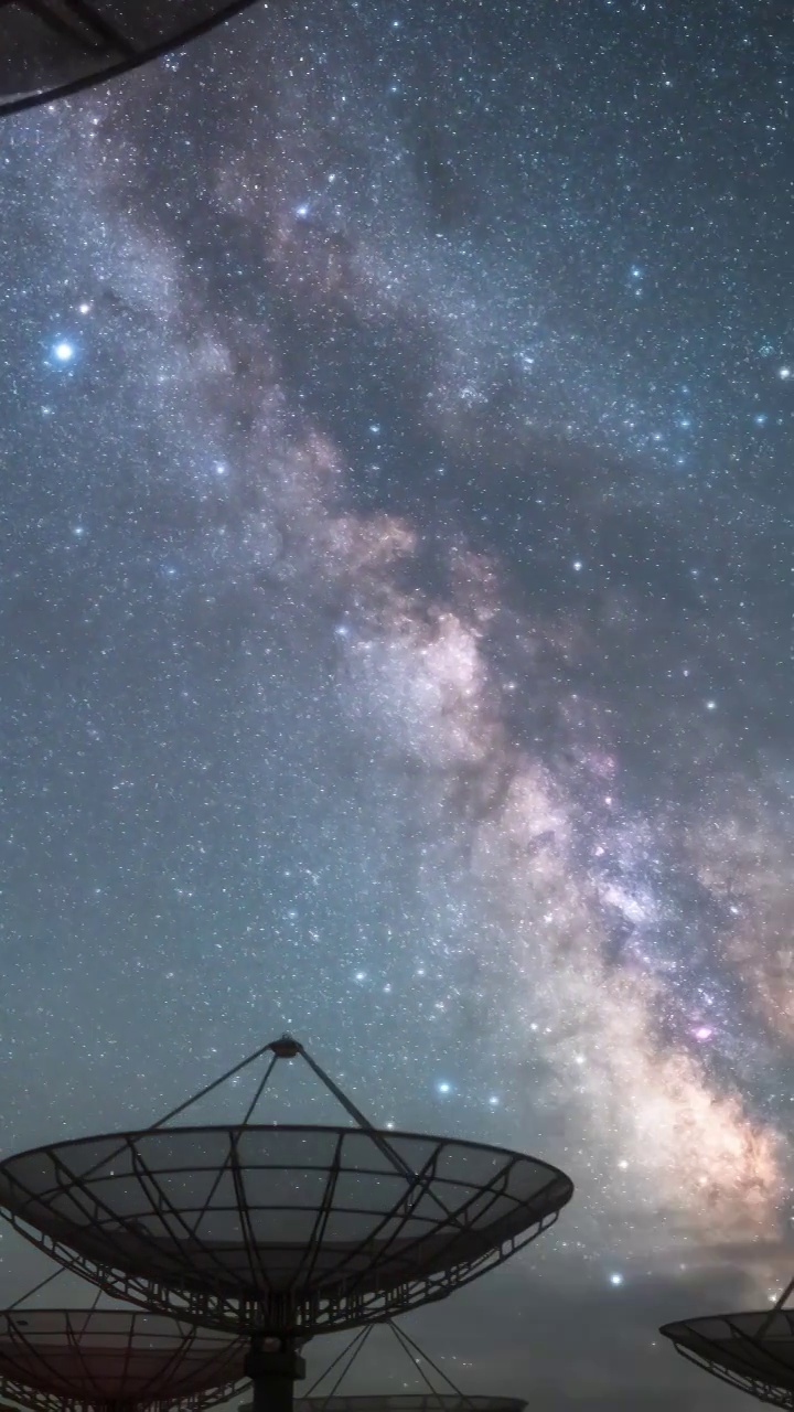 天文科技探测-新疆哈密大红柳峡天文观测站视频下载