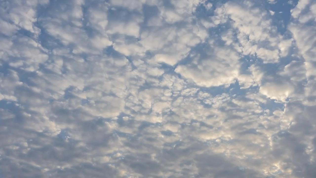 蓝天白云，天气，时间流逝视频下载