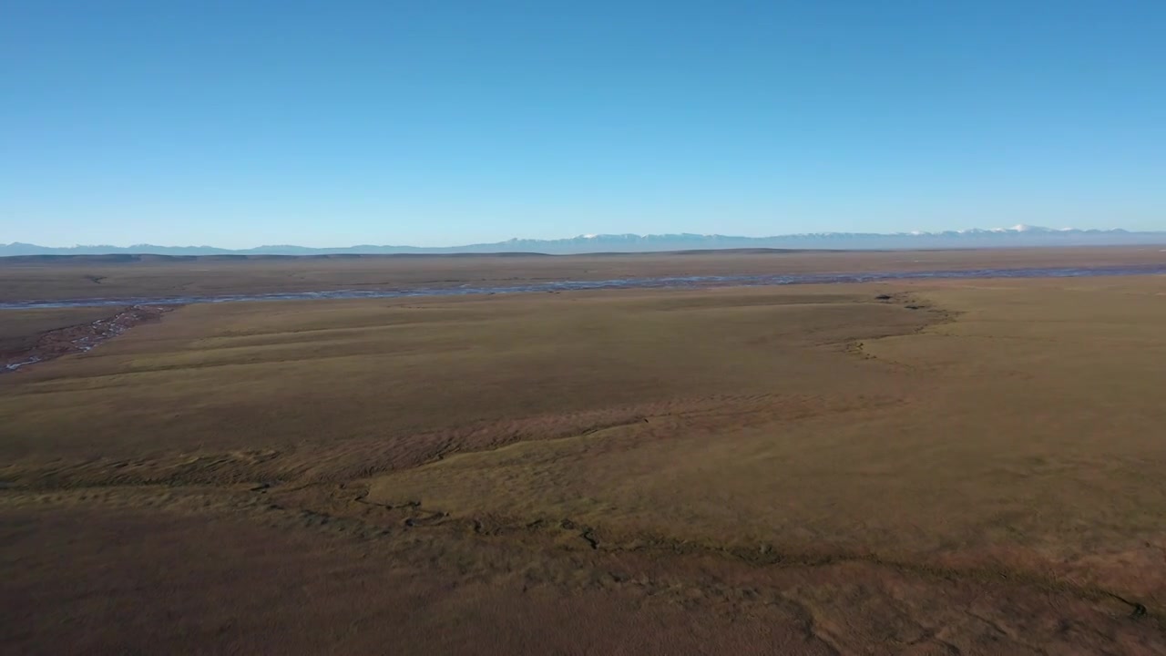 原创 青海可可西里自然保护区航拍自然风光视频下载
