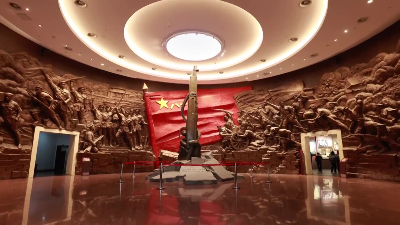 4K南昌八一起义纪念馆视频下载