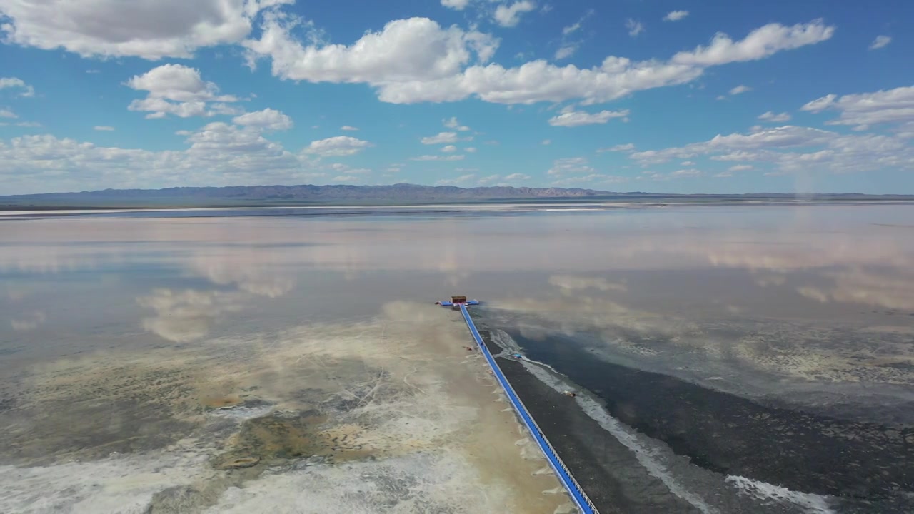 原创 新疆昌吉州巴里坤湖自然风光航拍视频下载