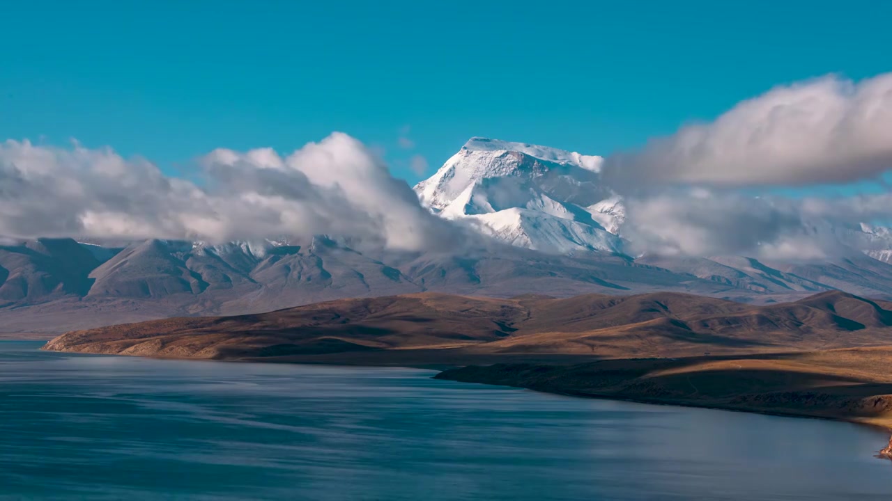 西藏阿里圣母之山---纳木那尼雪山定位延时视频下载