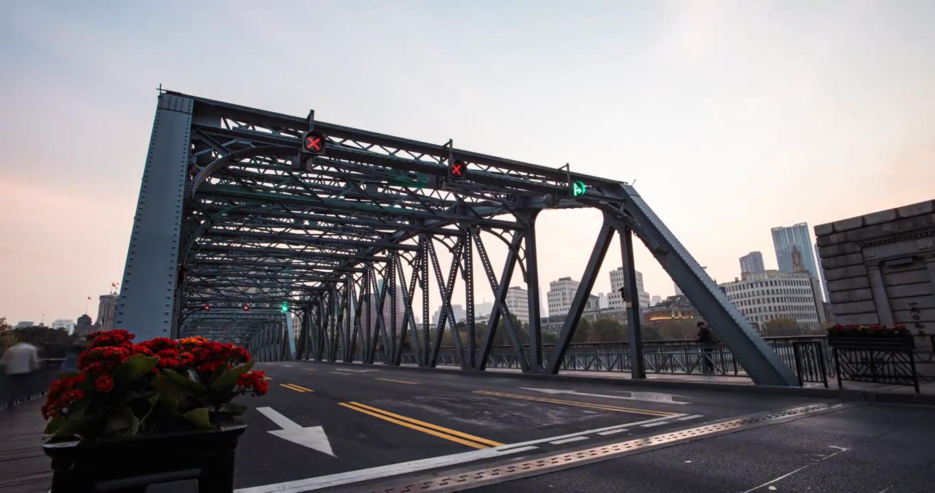 【8K延时】上海外白渡桥视频下载