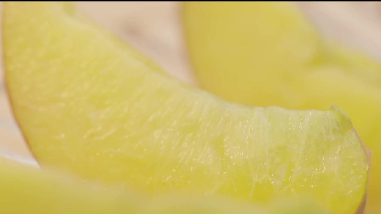 油桃食欲棚拍4K视频素材
