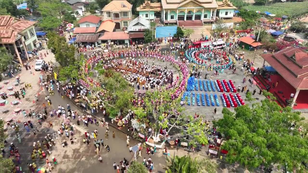 德宏傣族乡村泼水节视频下载