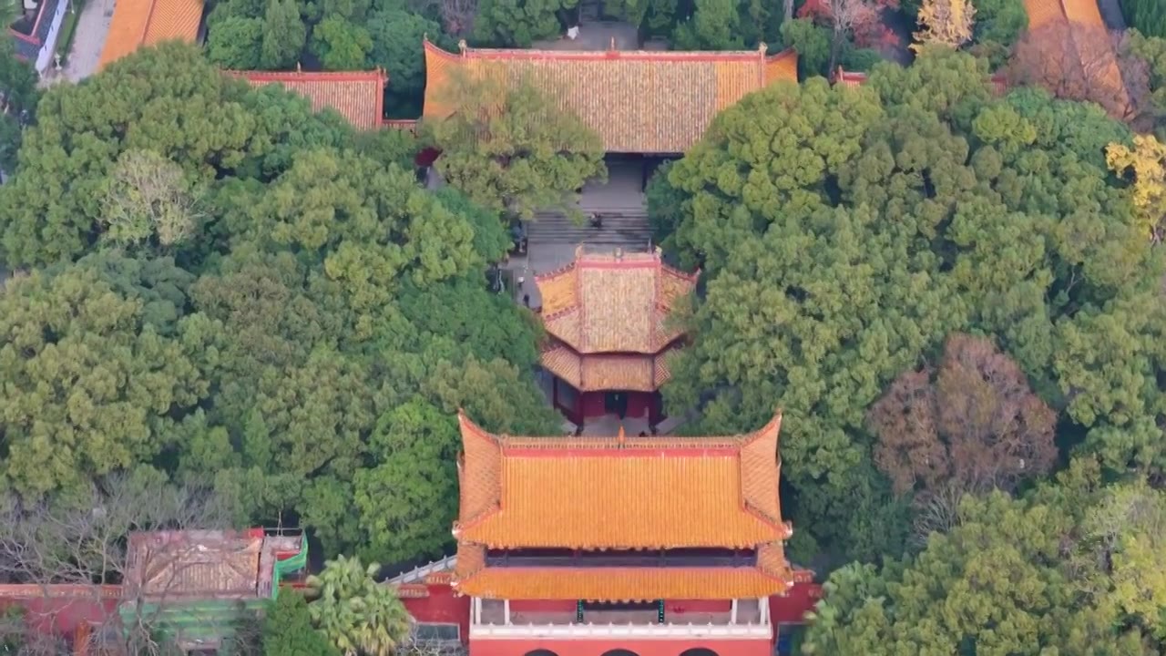 衡山寺庙视频下载
