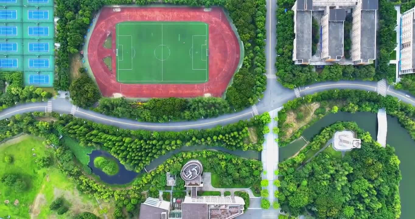 4K御3【西南财经大学】校园航拍视频下载
