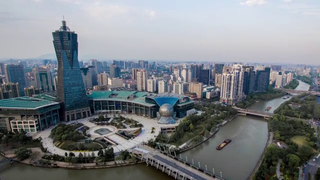 杭州西湖文化广场视频素材