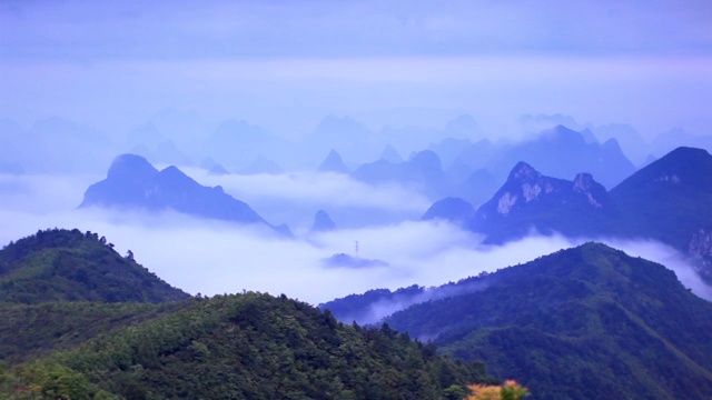 桂林田园风光视频素材