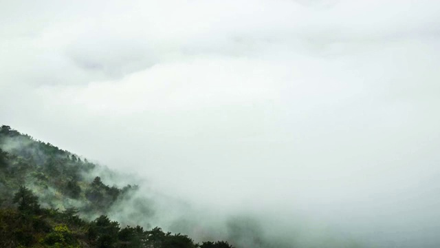 黄山云雾视频素材
