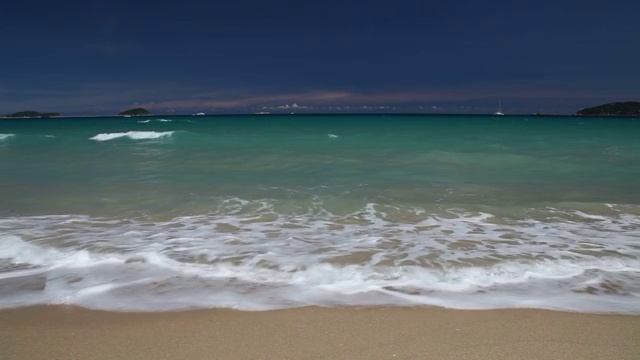 阳光沙滩大海视频素材