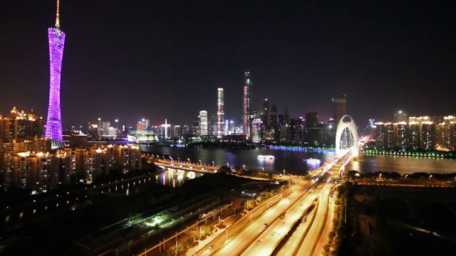 广州CBD之夜视频下载