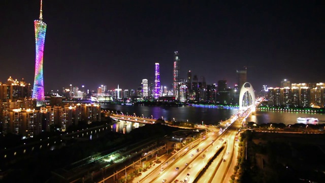 广州CBD之夜视频下载