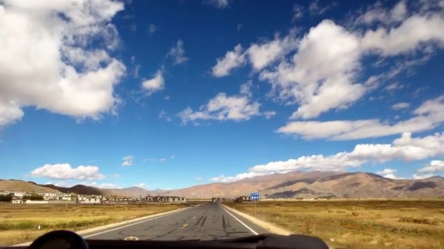 西藏阿里地区自然风光视频下载