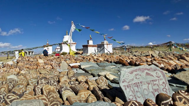西藏阿里地区岗仁波齐神山视频下载