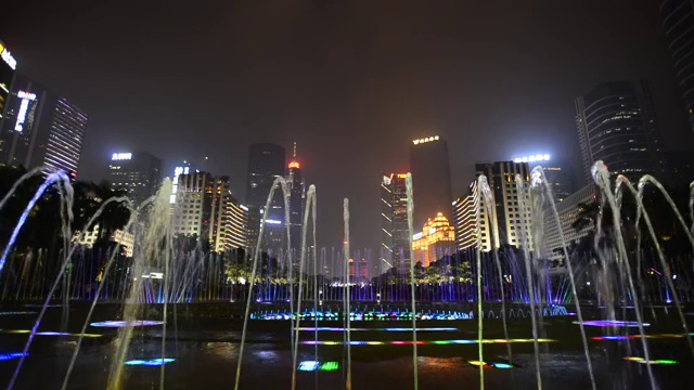 花城广场音乐喷泉视频下载