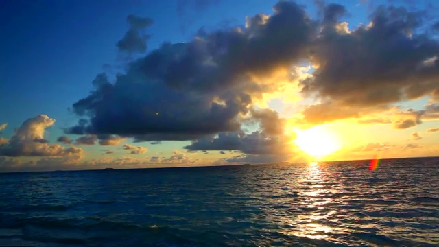 马尔代夫海岛风光视频素材