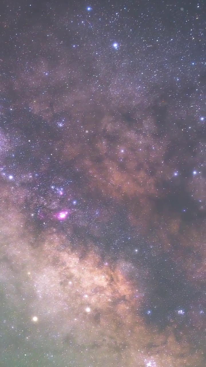 星河流转宇宙背景视频素材