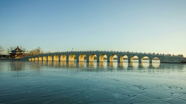 北京十七孔桥延时视频购买