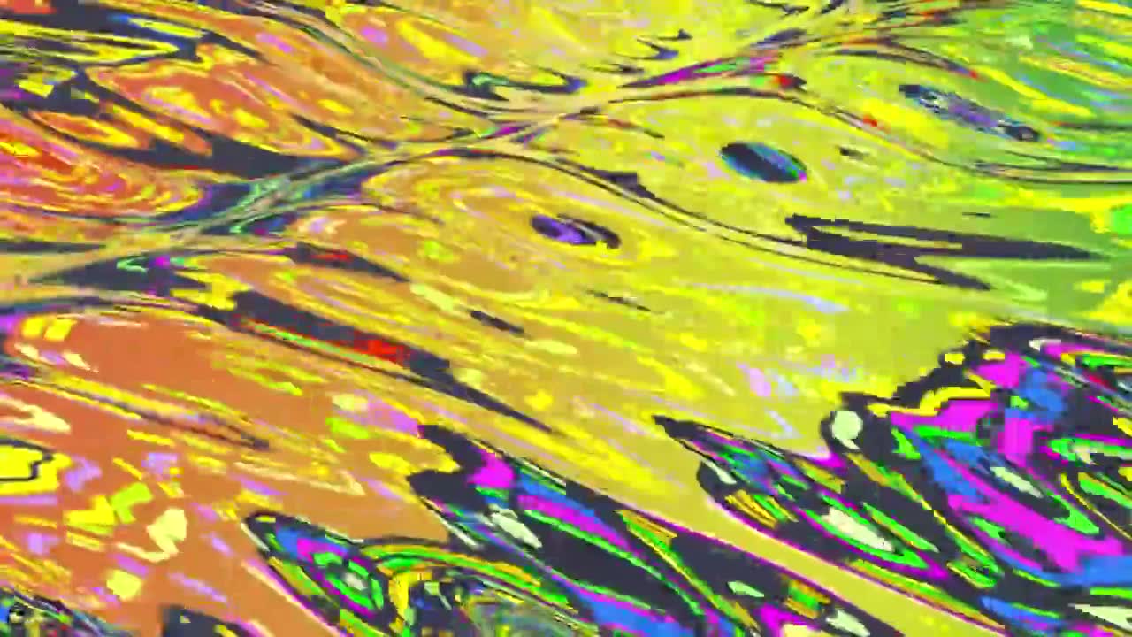 色彩强烈的流动液体视频下载