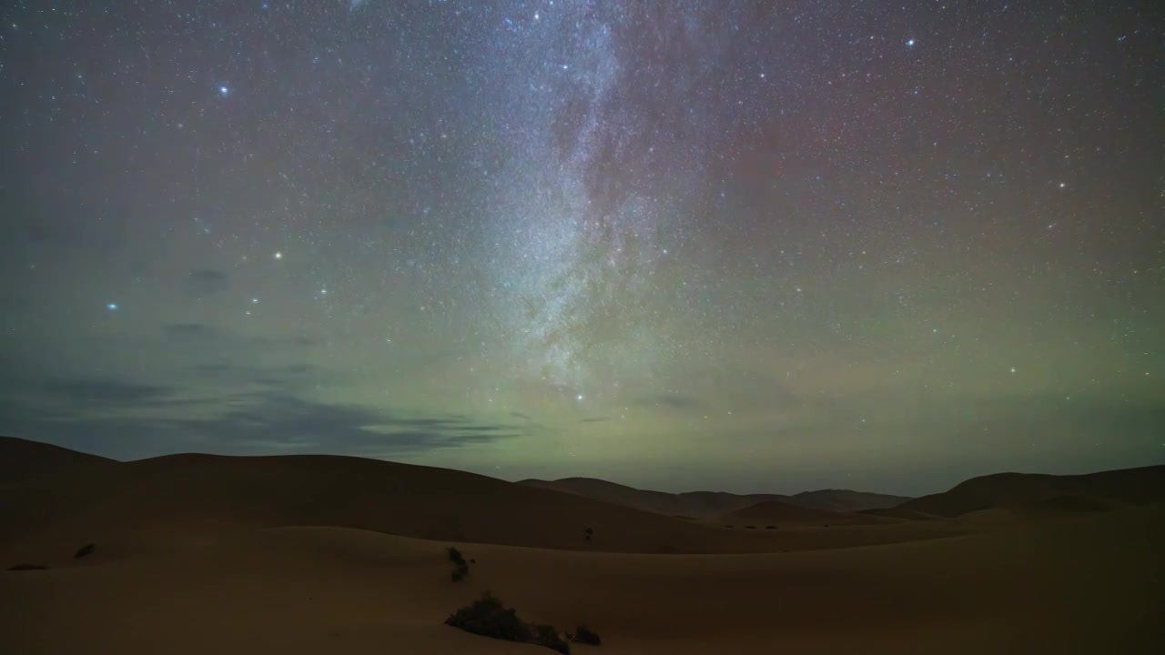 8K沙漠星空延时摄影视频下载