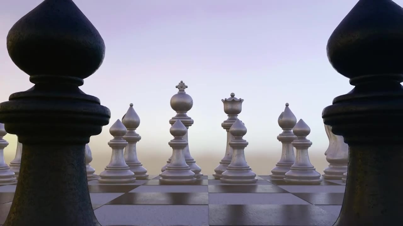 国际象棋博弈比赛宣传意向视频视频下载