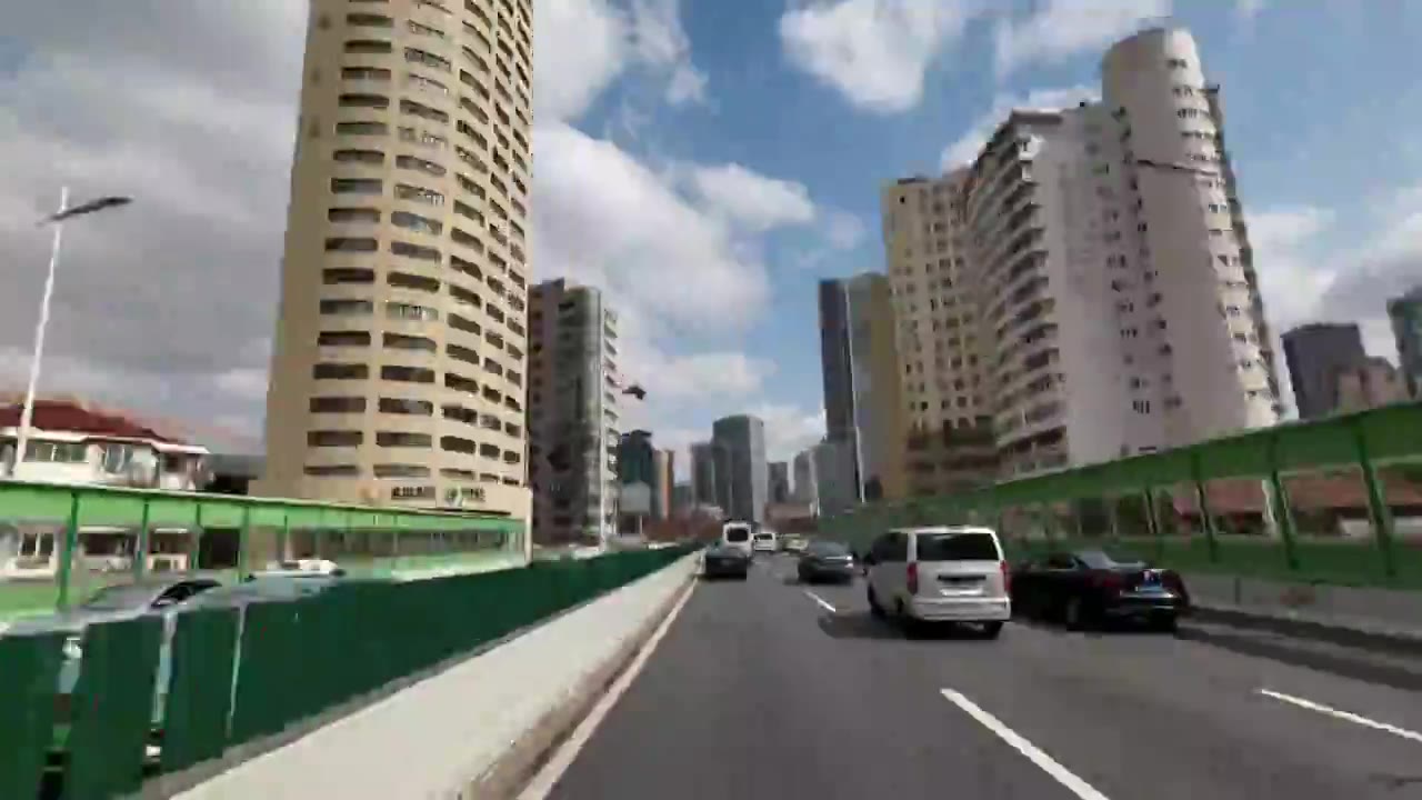 上海延安路高架视频下载