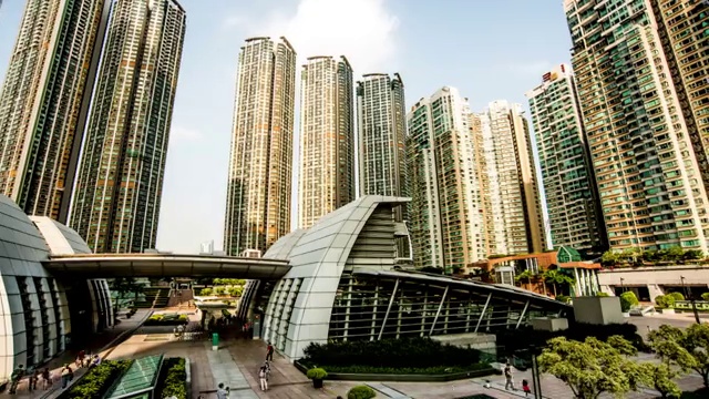 中国香港环球贸易广场视频下载